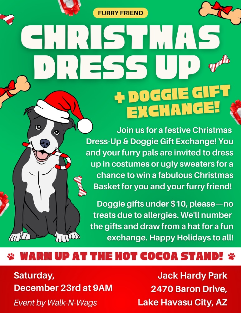 Christmas Dress up and Doggies Gift Exchange